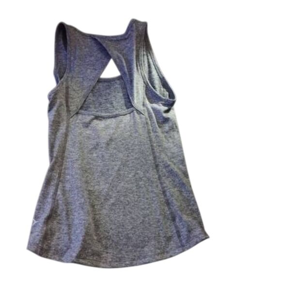 Old Navy Gray Cut Out Tank Top - Picture 3 of 4